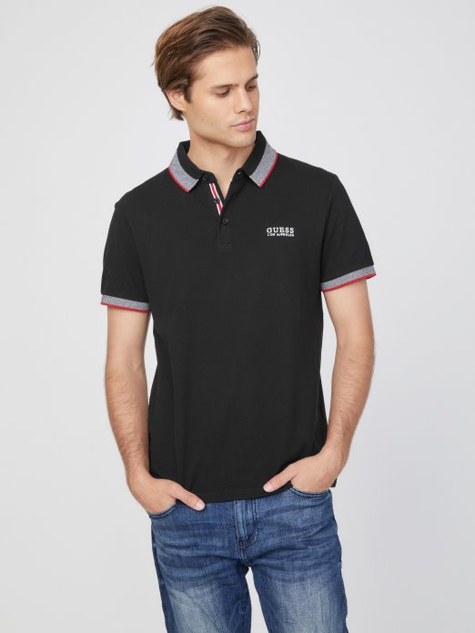 Eco Tonni Polo Jet Black Guess Shopping
