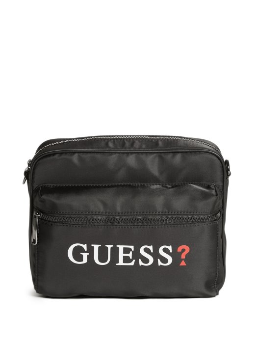 Guess Shopping Black Toby Tech Messenger