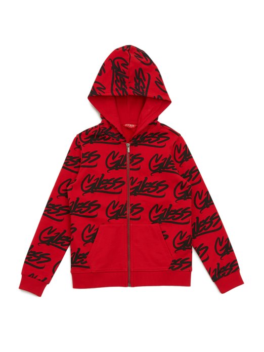 Guess Shopping Ragbi Crvena Astar Majica S Kapuljačom (7-16)