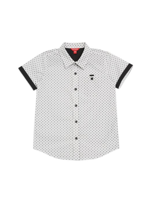 Pure White Marley Geo Majica (7-16) Guess Shopping