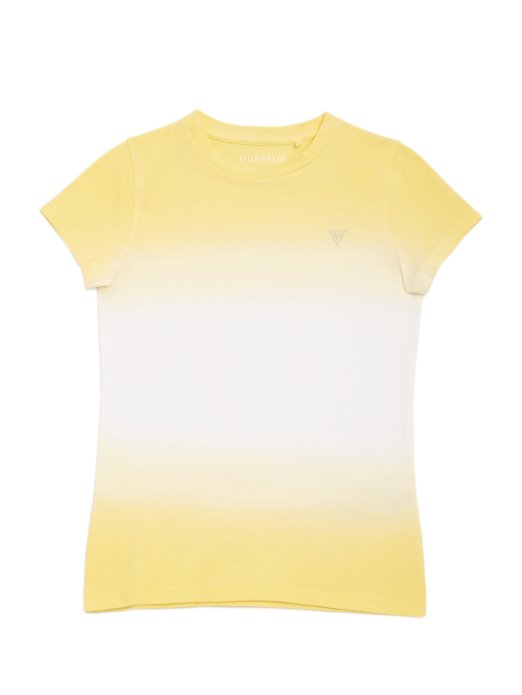 Rawley Dip-dye Majica (7-14) Rise Sun Yellow Guess Shopping