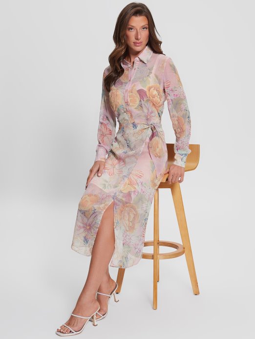 Digitalni Print Goblena Pi Guess Shopping Eko Lama Haljina S Printom