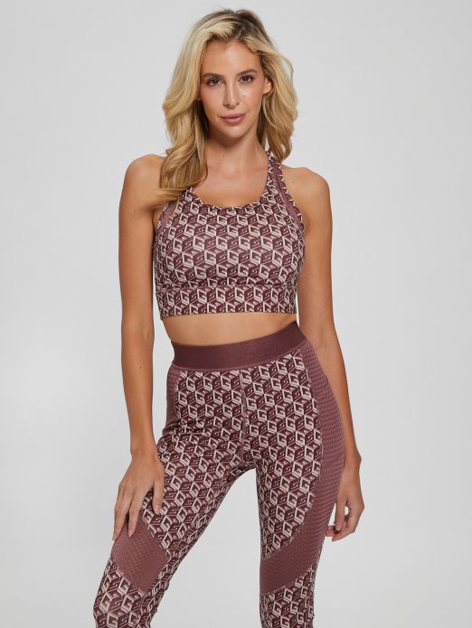 Guess Shopping G Cube Red Combo Eco Daria Active Top