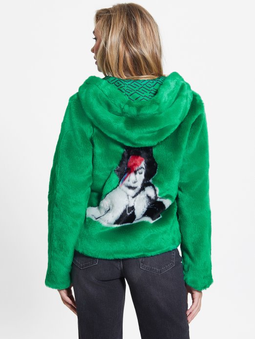 Guess Shopping Dafne Jakne Od Umjetnog Krzna Valley Green