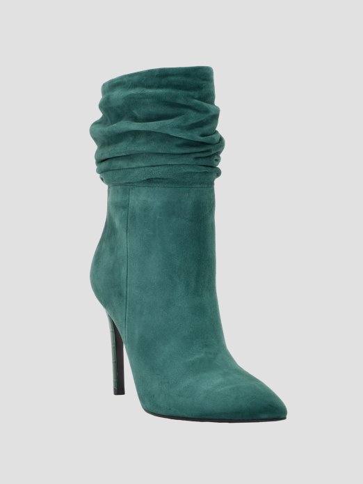 Guess Shopping Srednje Zelena 310 čizma Za Spuštanje Od Brušene Kože