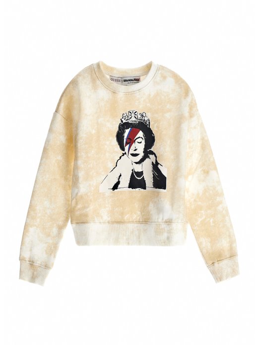 Queen Sweatshirt (djeca 7-16) Guess Shopping Smart Stone