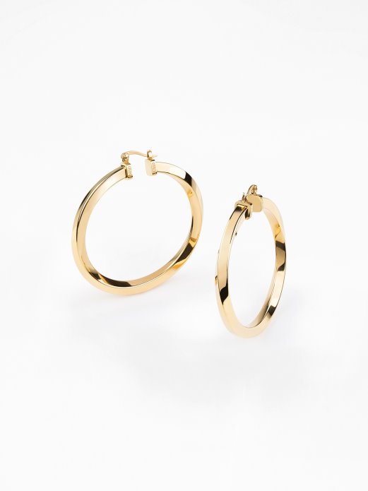 obruči Ne Lažu Naušnice Guess Shopping Multi Gold