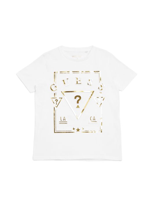 čista Bijela Maldon Majica (7-16) Guess Shopping