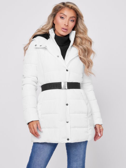 čista Bijela Podstavljena Jakna Ilene Guess Shopping