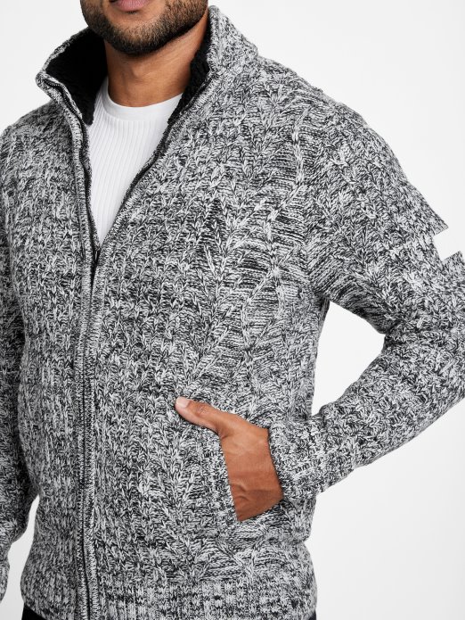 čista Bijela Vesta S Patentnim Zatvaračem Guess Shopping Lane Od Mješavine Vune