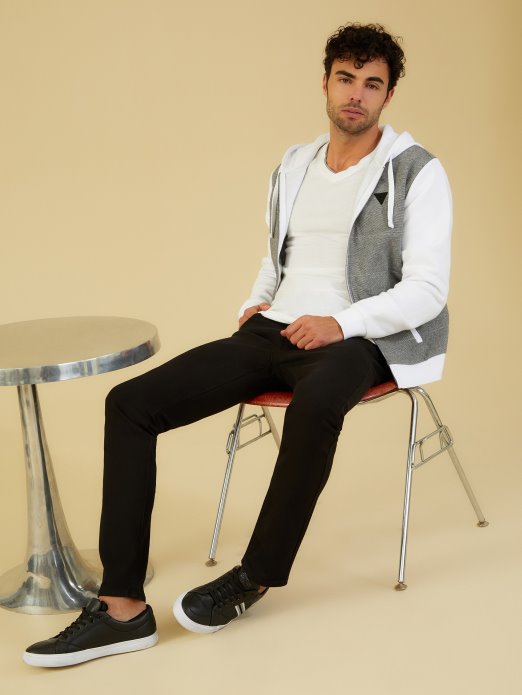 čisto Bijeli Lampion Flis Hoodie Za Kupnju