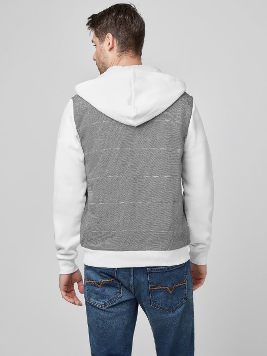 čisto Bijeli Lampion Flis Hoodie Za Kupnju