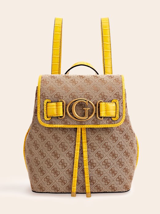 žuti Aviana 4g Logo Mini Ruksak Pogodi Kupnju